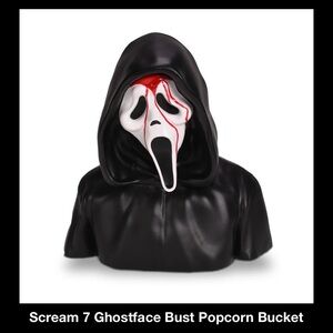 Scream 7 Ghostface Cinemark Popcorn Bucket